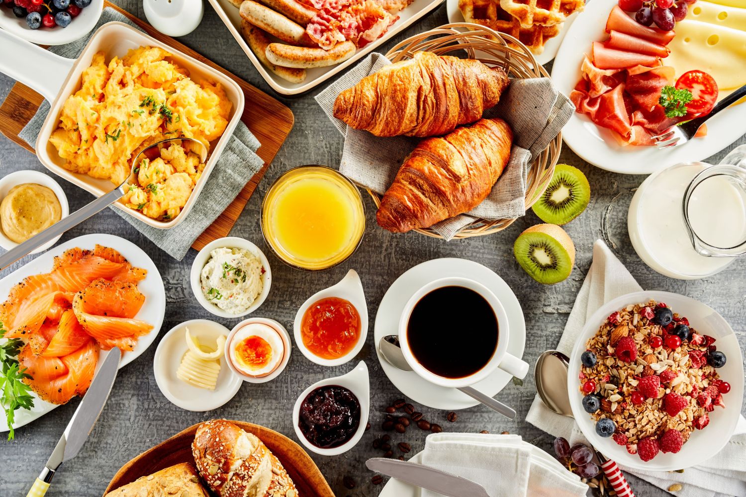 Five Star Hotel Breakfast Buffet Menu